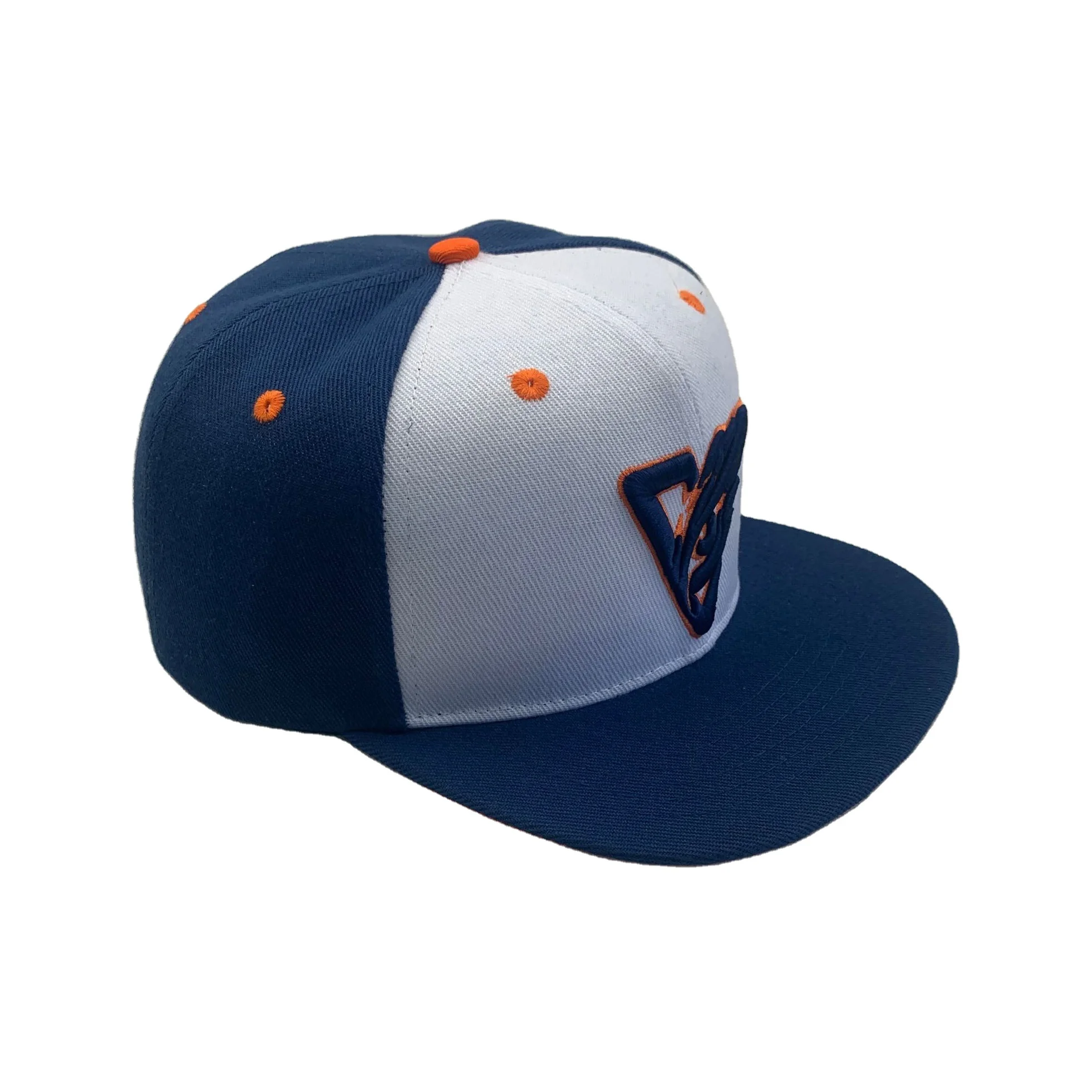 New design gorras custom 3D embroidery flat bill caps hats mens snapback hats in bulk hip hop snapback cap and hat