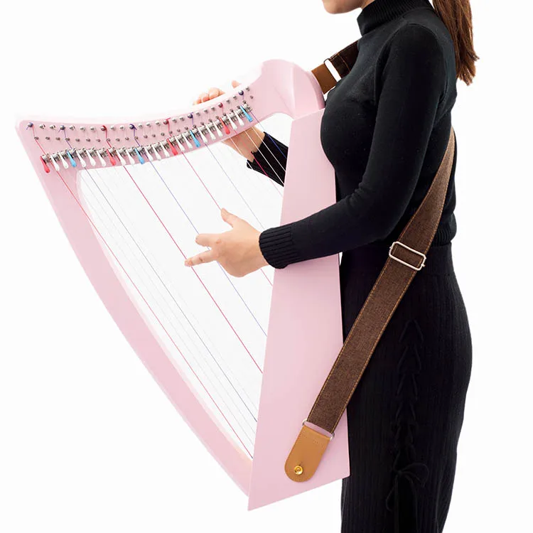 Harp 26 String Portable Small Harp with Durable String Musical Instrument