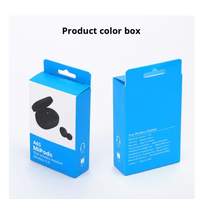 A6S TWS Earphone bt 5.0 Sports Waterproof true Stereo In Ear Headset Headphones Wireless Earbuds For Redmi Huawei