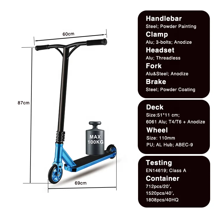 HOT sale Yongkang 2024 logo customized professional cool PU new street aluminum pro stunt scooter