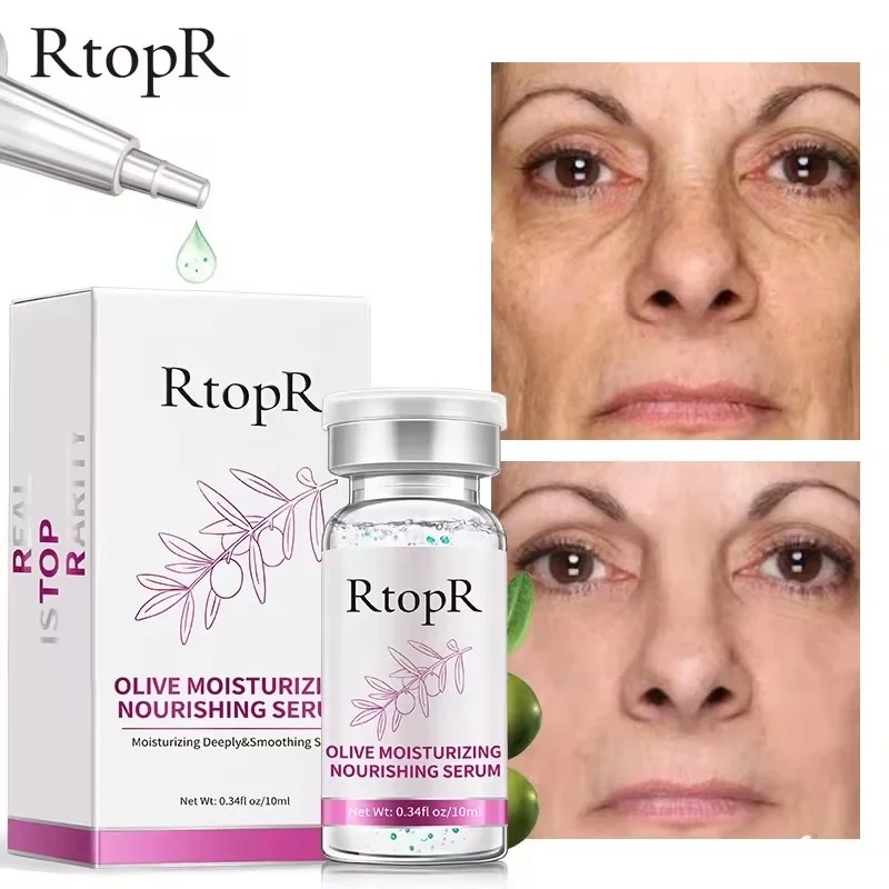 RtopR olive moisturizing nourishing serum Anti Aging Anti Wrinkle Whitening Organic Firming Skin Care Serum
