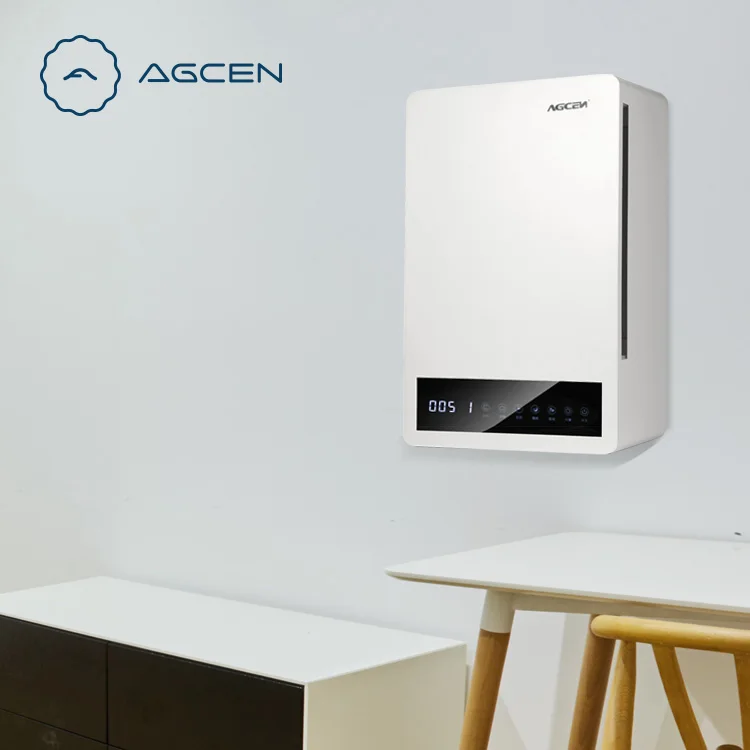 Smart Indoor System HEPA 13 Air Filter Purification Wall Mounted Fresh Air Ventilation For Hotel Use