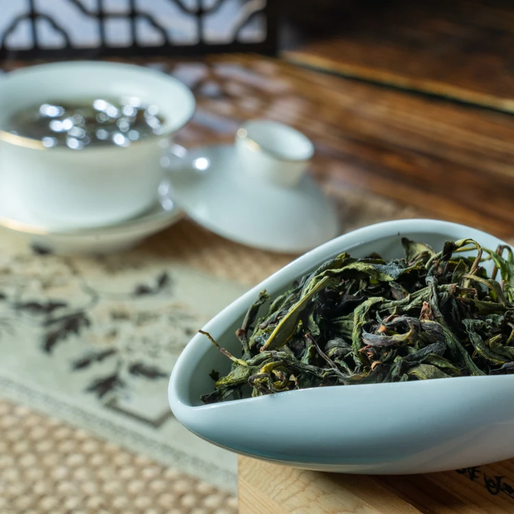 Certified High Quality Oolong Green Tea Leaves Loose Organic Slimming Health Tea Customizable Private Label Box Bag Packaging