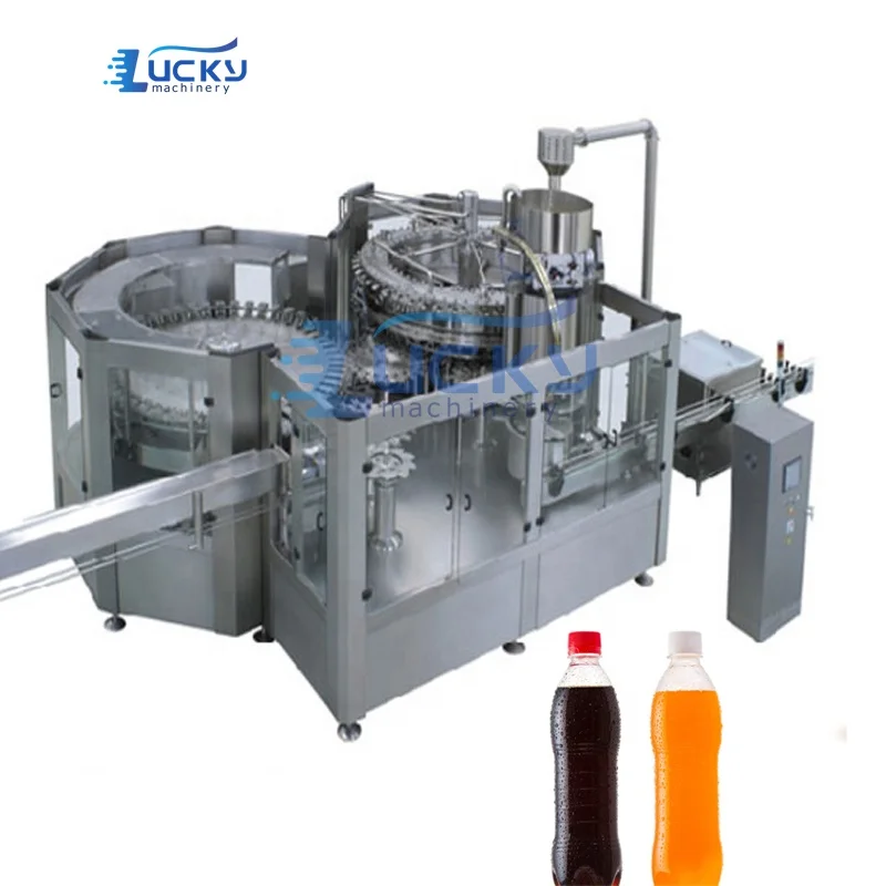 Automatic carbonated small carbonated soft drink filling machine / Beverage production line