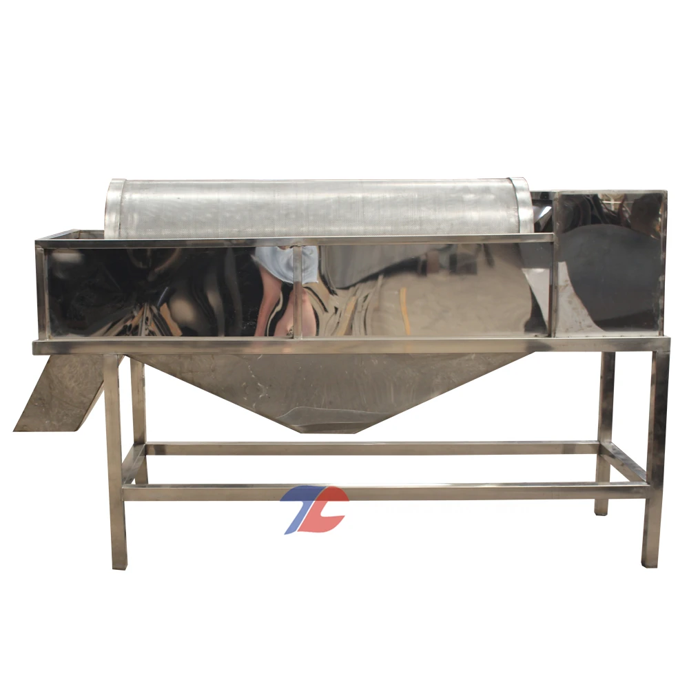 High capacity rotary drum screen trommel filter