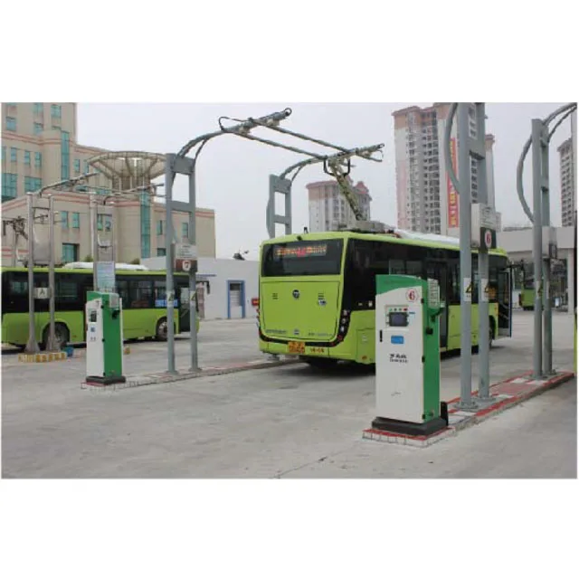 Быстрое зарядное устройство для электроавтобуса с коллектором Pantograph мощности 500 кВт