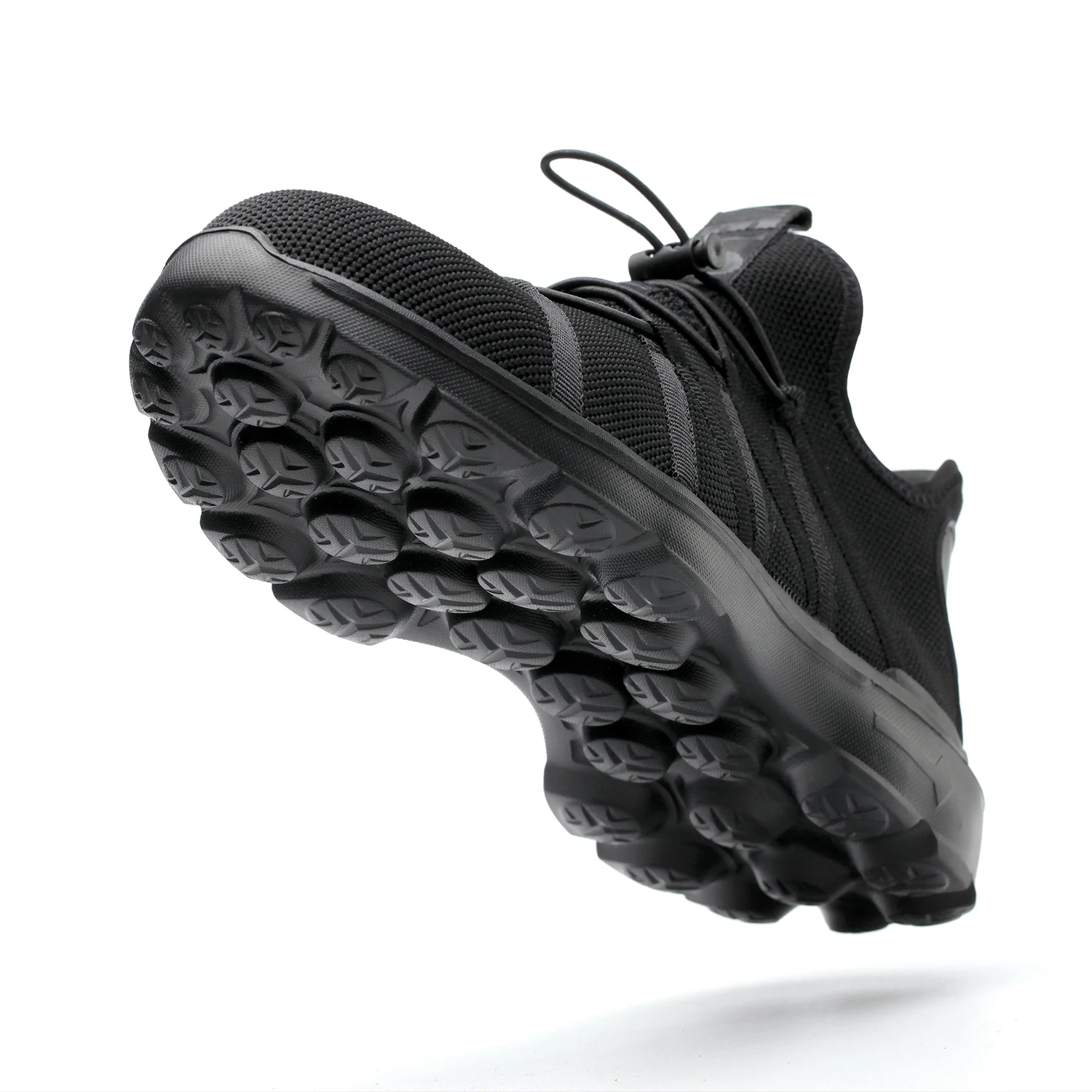 Wholesale summer breathable knit mesh fabric safety electrical work insulation security shoes