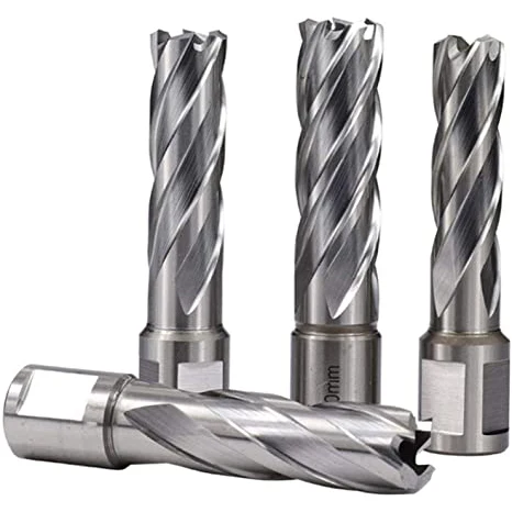 High Quality 4-40mm Diameter Magnetic Core Drill Bits for Drilling Stainless Steel, Copper Plate, Steel Plate