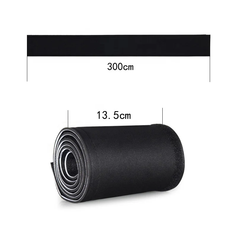
China wholesale Reversible flexible neoprene cable sleeve adjustable cable Management sleeve Hook Cable Sleeve 