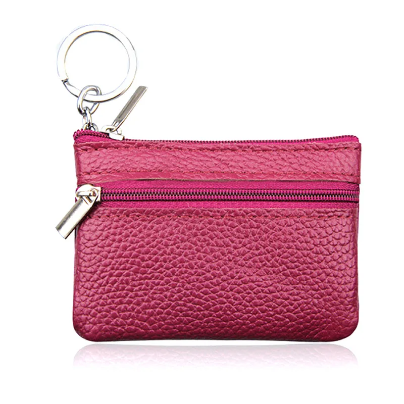 New fashion Small Snap Coin Pouch  PU Coin Wallet Squeeze Coin Purse with custom logo