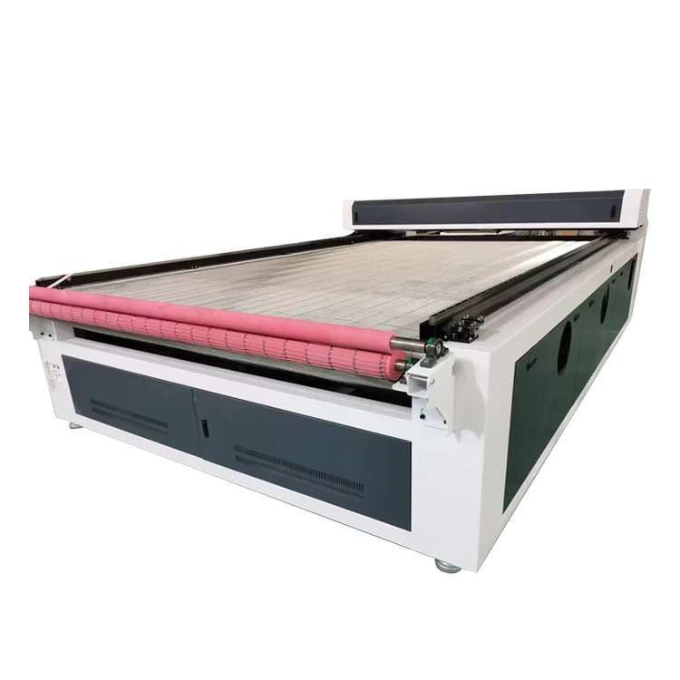 Auto Feeding 1830 Fabric Laser Cutting Machine Large Size Cutter Laser Engraving and Cutting Machine Factory CO2 Laser Pecker