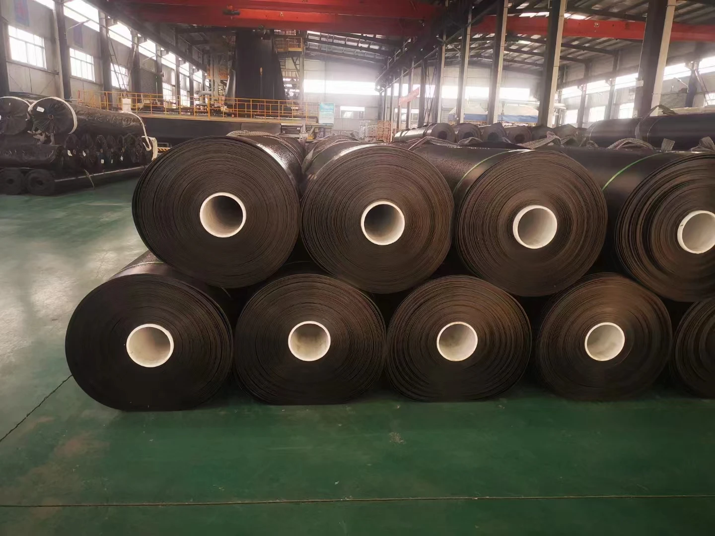 0.5 0.75 1.5 1mm HDPE LDPE geomembrane for fish farm pond liner