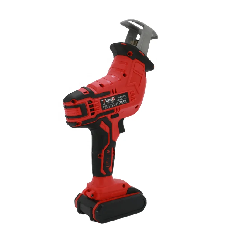 Lithium ion reciprocating saw, high-power horse knife saw, 21V electric saw, wood, steel, and iron