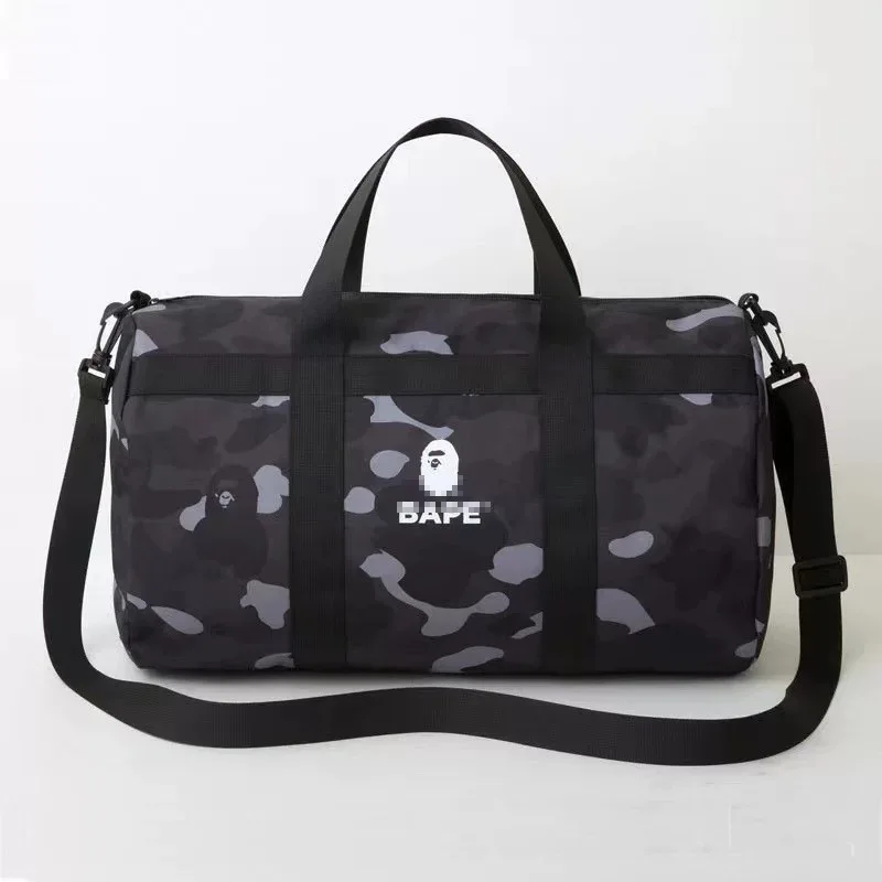 King Mcgreen Star Traveling Bag Large Capacity Business Luggage Bag Classic Full Body Printed Handbag Shoulder Bape Ape Bags