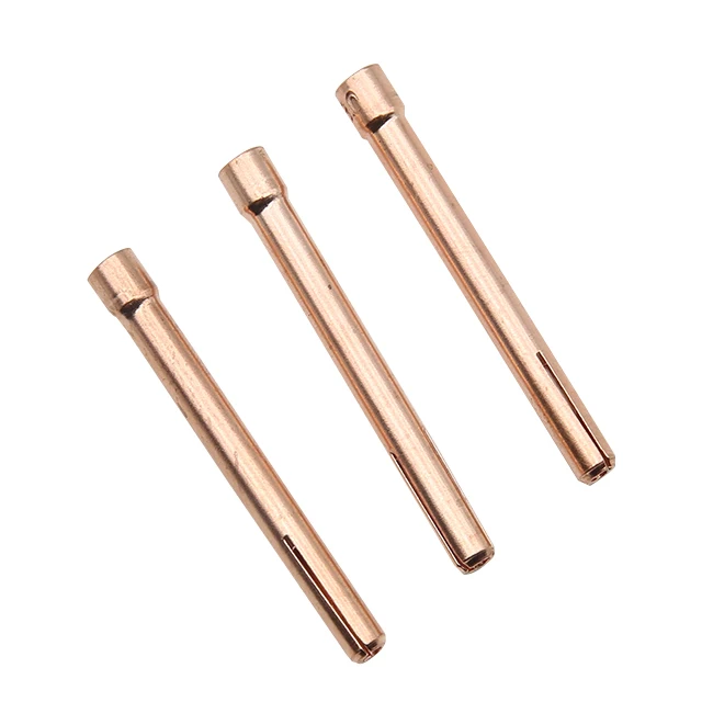 TIG Welding Collect Tips  Argon Arc Welding Copper TIG Collect WP/QQ Series Tungsten Collect TIG Torch Consumables Accessories