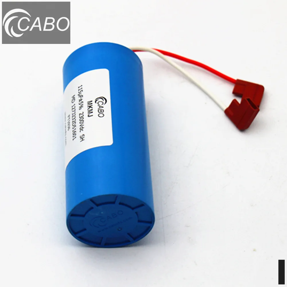 Cabo MKMJ-MD cylindrical icar defibrillator capacitor for semi automatic defibrillator