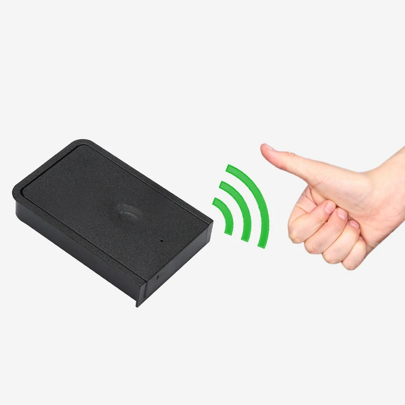 Mini DC 12V rechargeable touch-sensitive wireless switch for furniture lighting