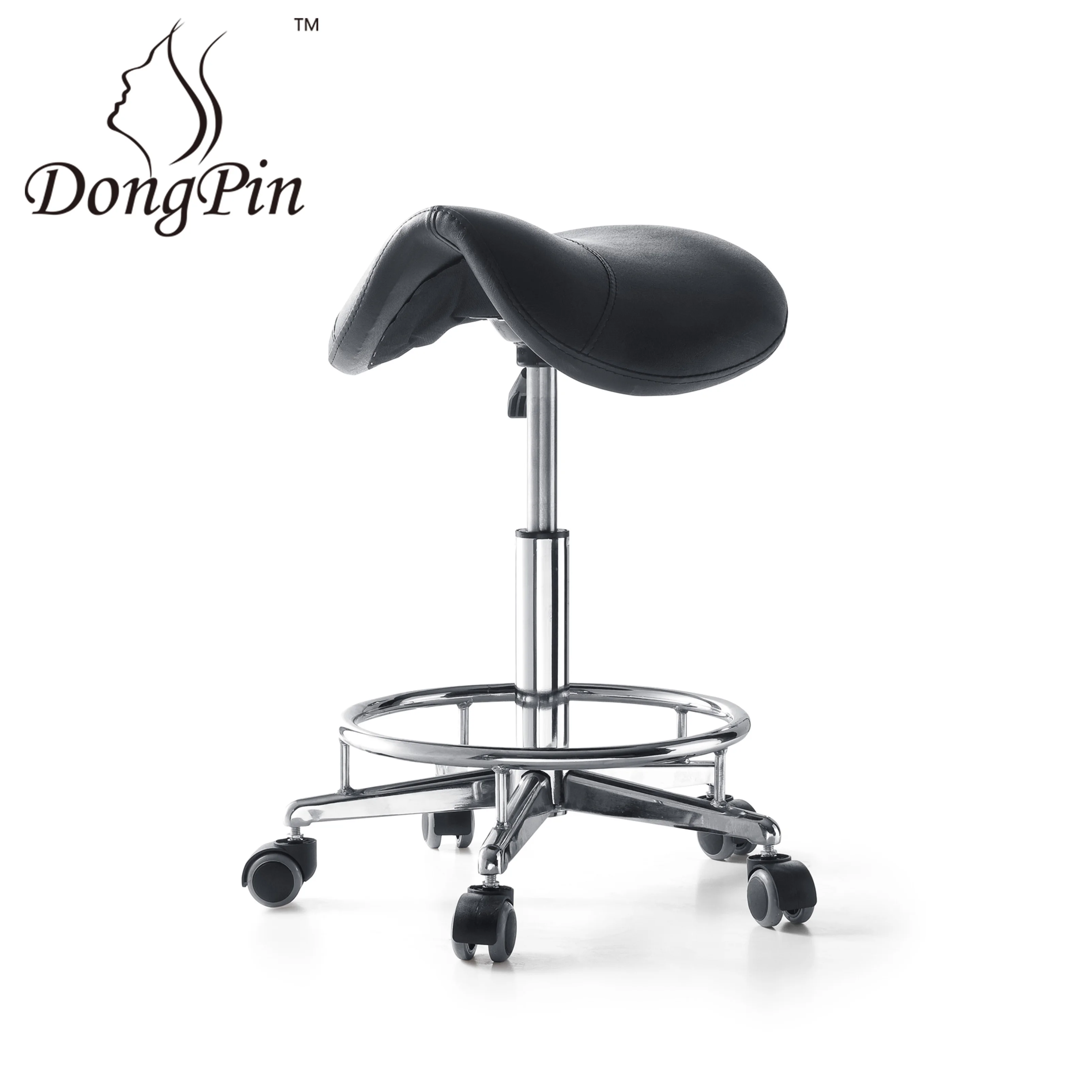 Salon chair Hydraulic Saddle chair Rolling Medical Massage Stool Chair