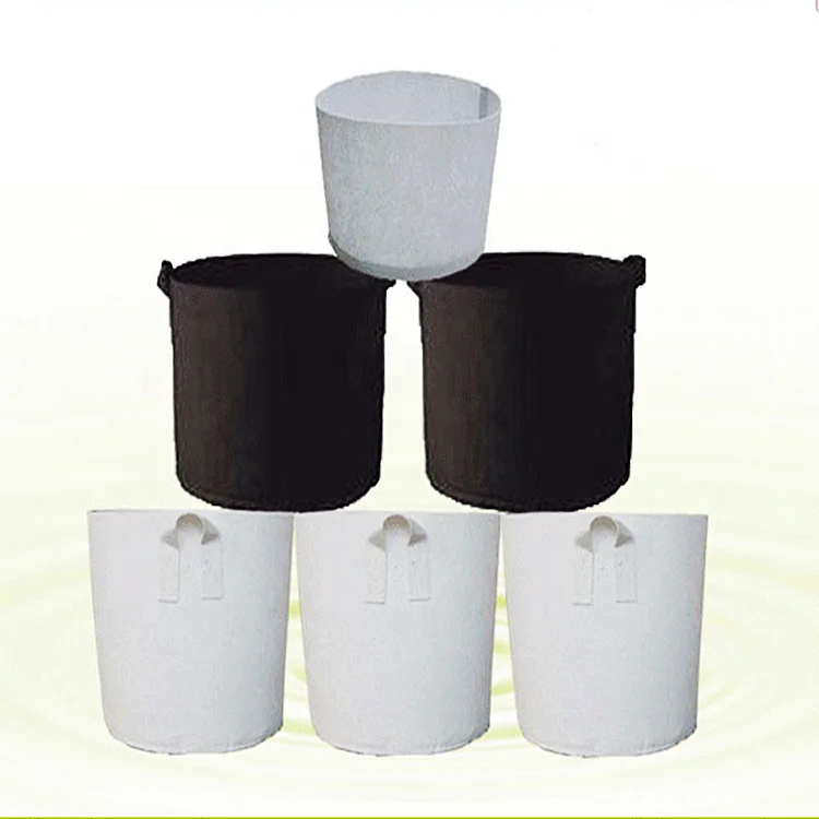 Wholesale Agriculture Breathable Durable Eco Friendly Biodegradable PP Non Woven Fabric Nursery Plant Grow Plant Seedling Bags