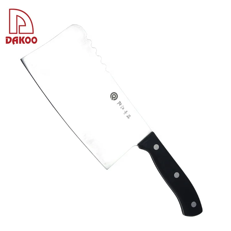 Chinese Chopper Thick Blade Kitchen Chopping Knife With POM Handle
