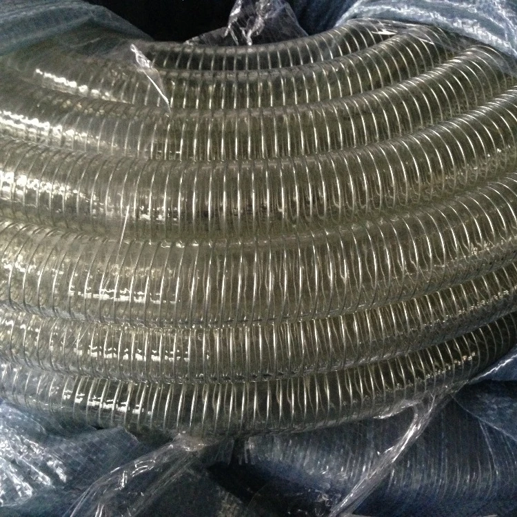 Wholesale PVC Steel Wire  Reinforced Pipe Tube Hose PVC Thunder Hose