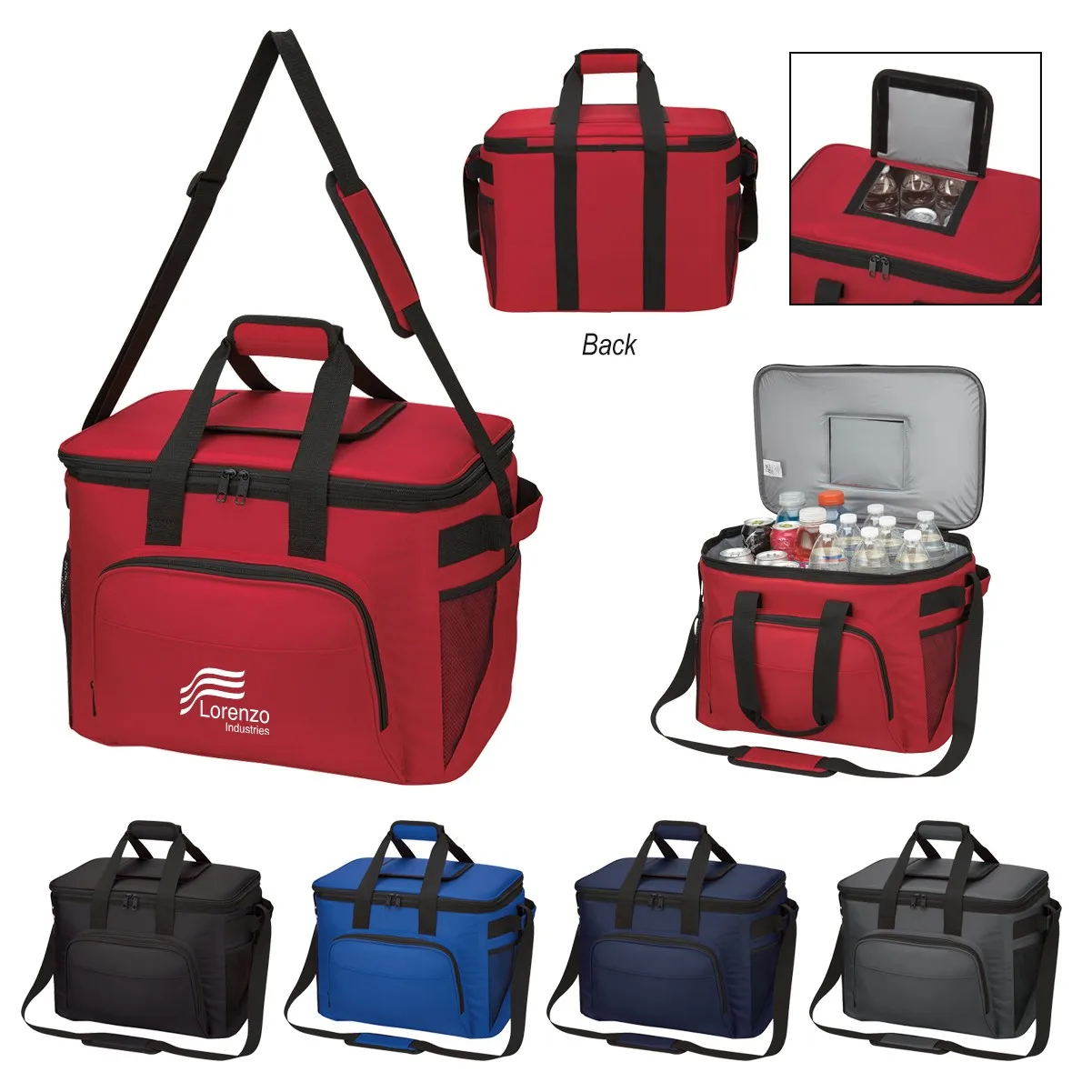 Portable Freezer Lunch Cold Storage Coolers Bags Small Thermal Can Custom Large Sac A Dos Isotherme Insulated Bag
