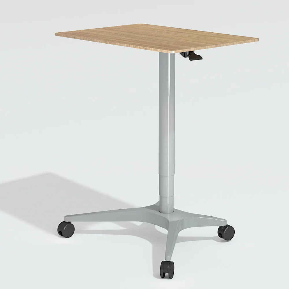 МДФ настольная подставка для сидения мобильный газовый подъемник пневматический подъемный стоячий стол с регулируемой высотой