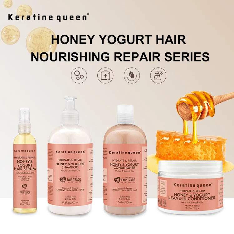 custom Honey Yogurt hair Nourish Repairing hair products hair oil manufacturers