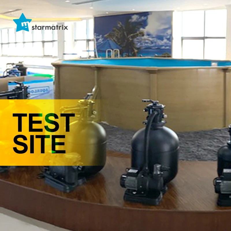 STARMATRIX 5800 Custom-Size Home Pool Pump and Filter with Sand Filter Water Filter for Swimming Pool