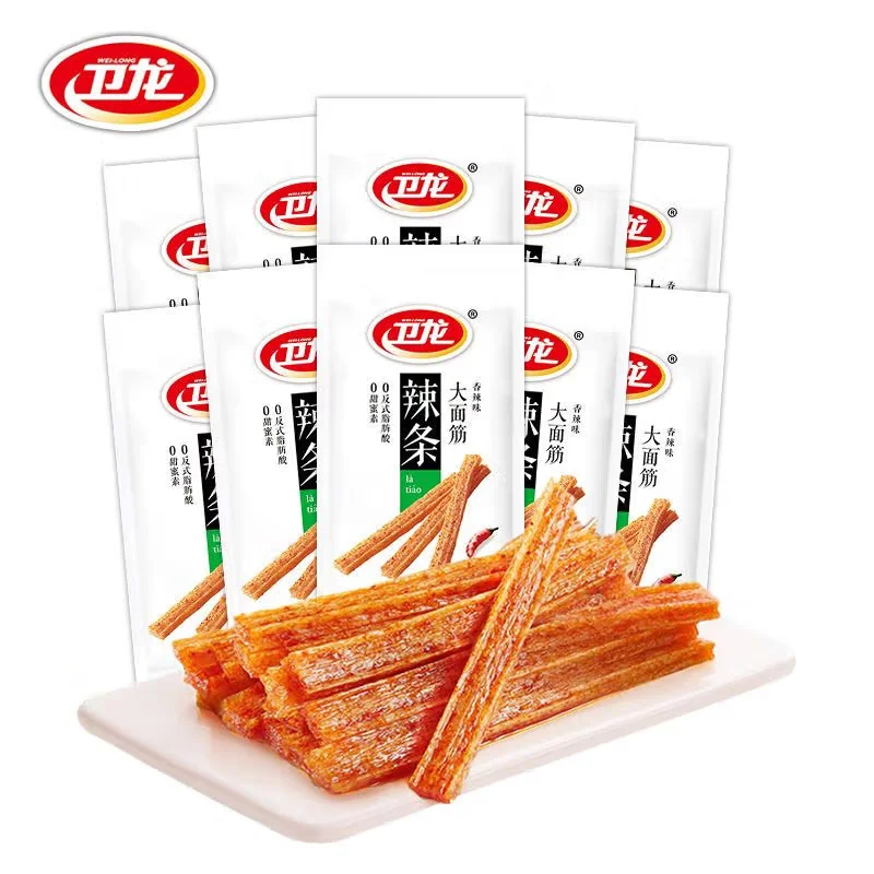WEILONG Brand Tasty Chinese Snack Spicy Stick 500g