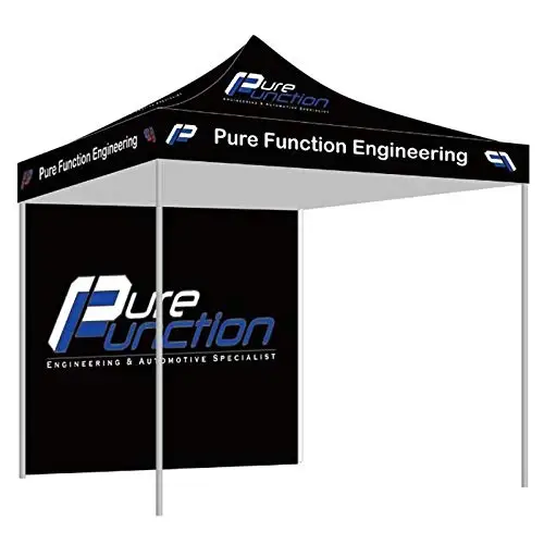 In China, the custom-made large outdoor branded folding tents for commercial trade shows that are hot-selling and popular
