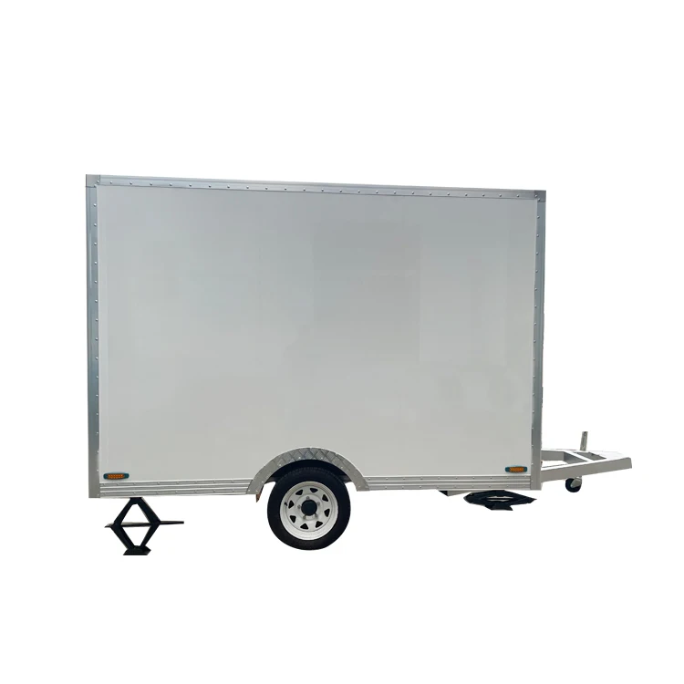 round food trailer mobile cart hot dog cart mini food truck for sale