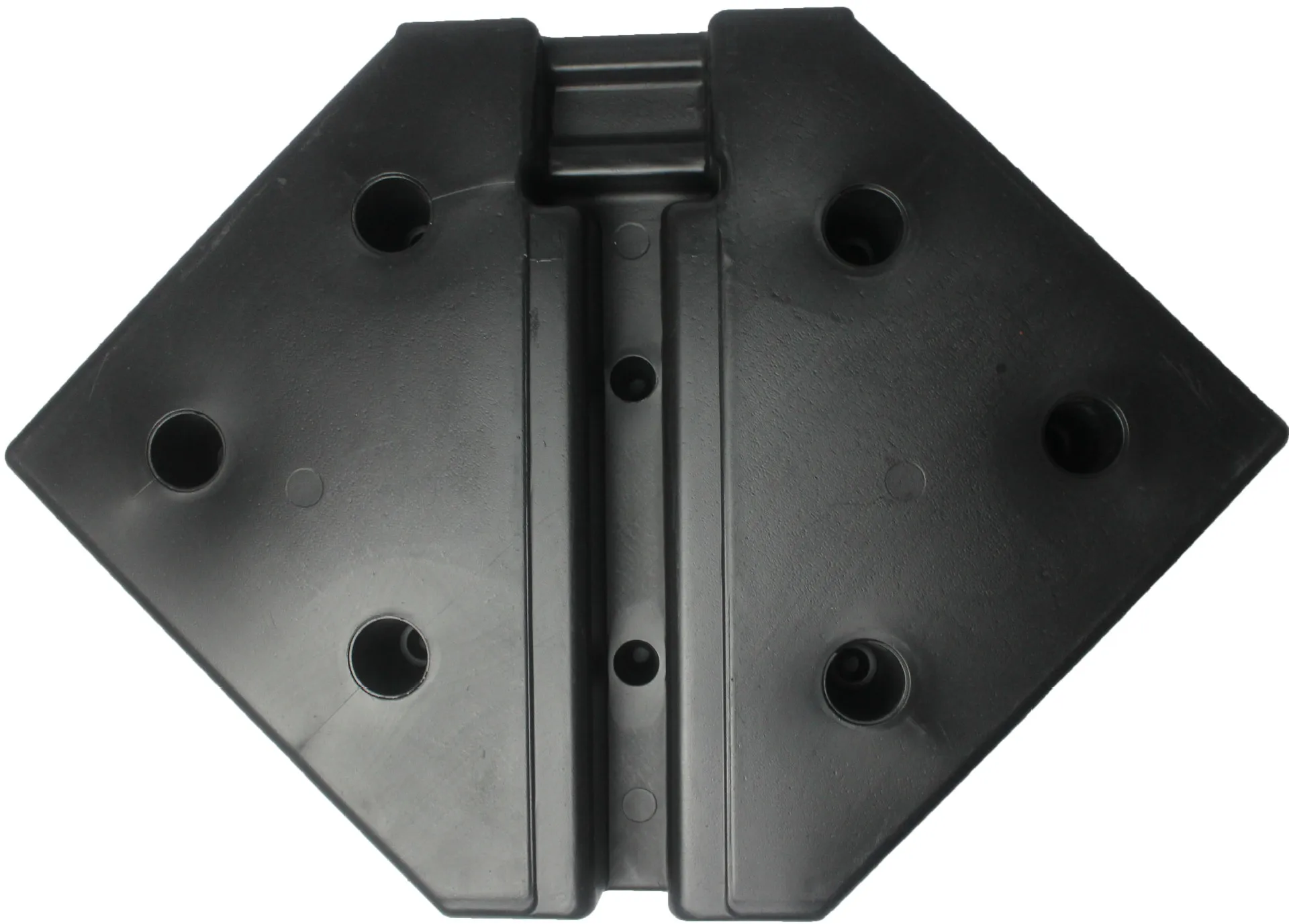 Umbrella Cross Base 4 Pcs Heavy Duty Plastic Umbrella Base Parasol Base Stand with Water or Sand Filled