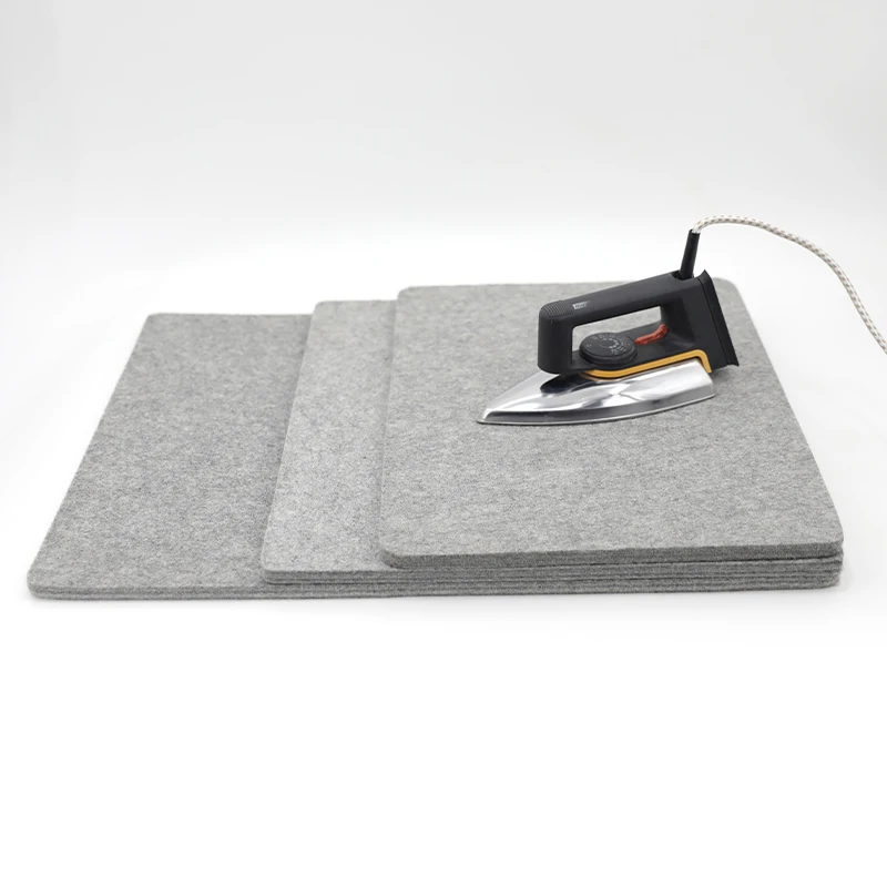 Chinese manufacturer wool ironing mat ironing board wool pressing mat felt mat for ironing