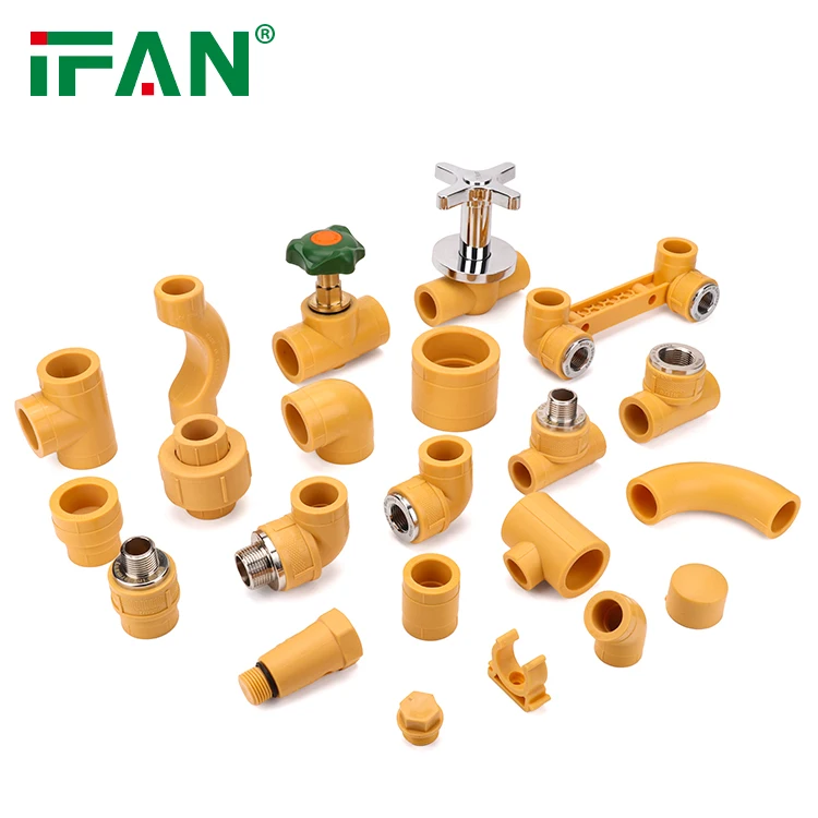Wholesale Water Pipe Materials Ppr Pipes And Fittings Manufacturer Catalog Price List PN25 Grey Ppr Fittings