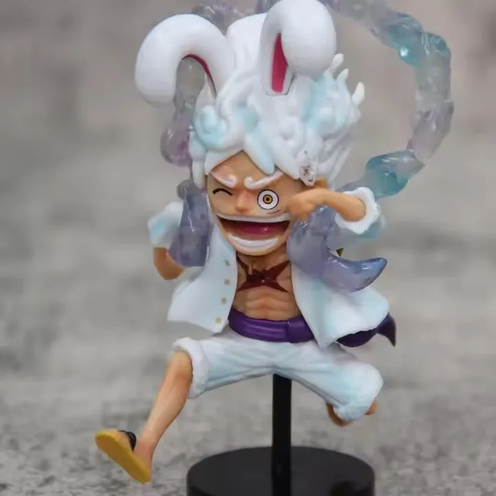 New Products 12cm PVC model toys anime figura one Pieces Nika Luffy Mini Action Figure Anime Cartoon Model Doll