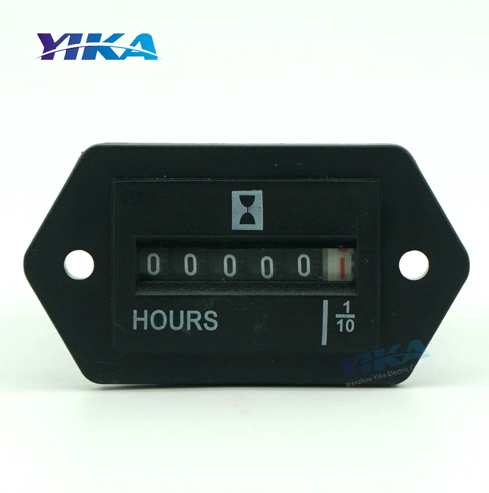YIKA SYS-1 DC10V-80V управление Электрический промышленный накапливать общее время механический счетчик