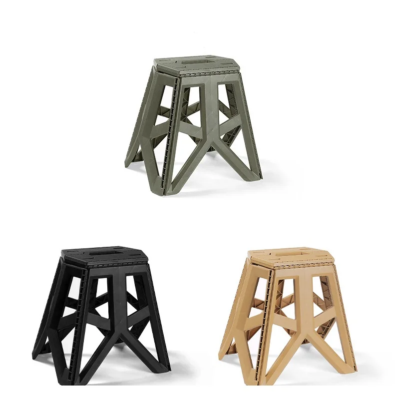 Cheap personalized tall portable camping fishing telescopic plastic folding step stool for kids