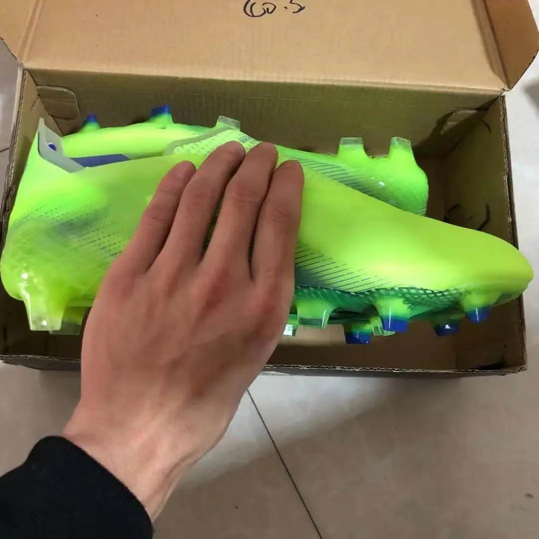 2021 best factory direct brand mens X ghosted football soccer shoes X football soccer shoes FG boots