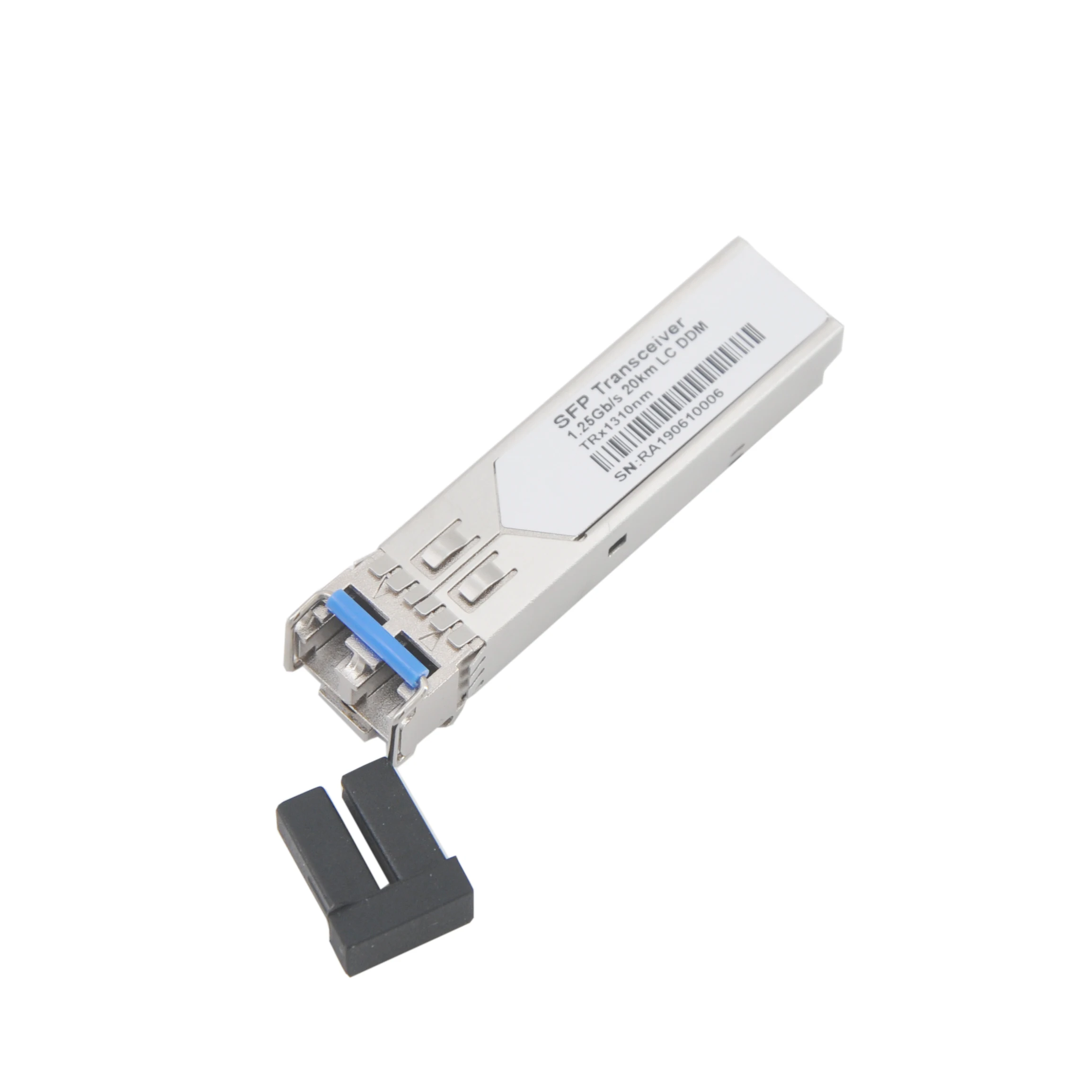 1.25G SFP Fibre Optic Modules 1310nm 1490nm Single Mode Single Fiber LC SC 20KM DDM SM Gigabit SFP Switch