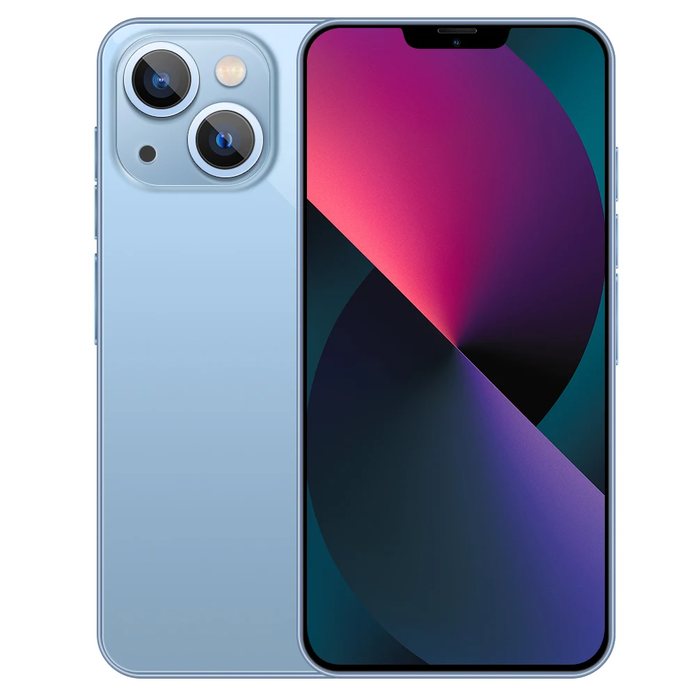 hot sale International i13Pro smartphone 10 core dual card dual waiting phone 5G signal Dimensity 810 processor