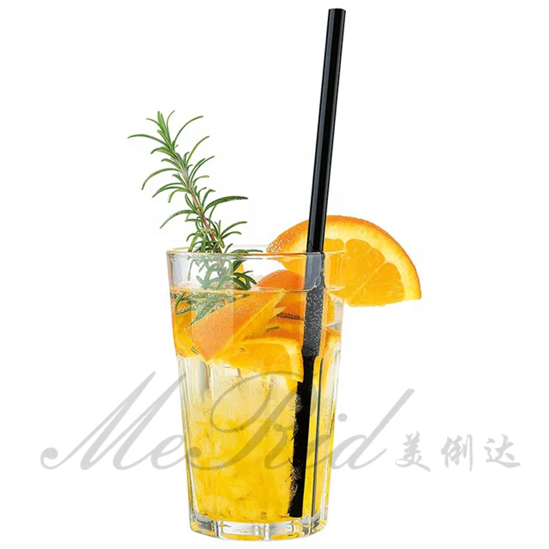 Glass Straws New Glass Straw Colored Borosilicate Straight Glass Drinking Straws for Cocktails shaker gifts Eco-friendly