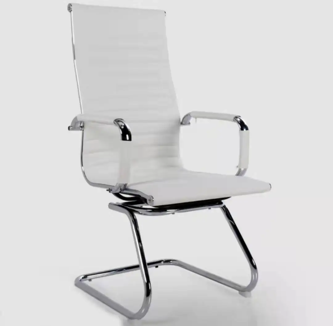 Good quality executive office chair metal leg chair seat cover leather office ergonomic  chair wheels
