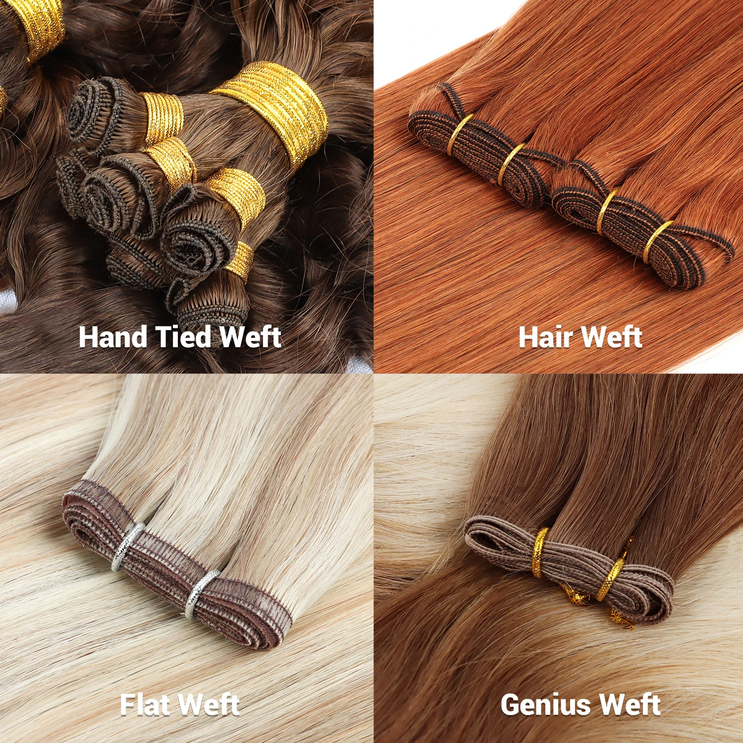 Raw Hair 12A Grade Machine Weft Double Drawn Virgin Cuticle Aligned 100Human Hair Weft Extensions