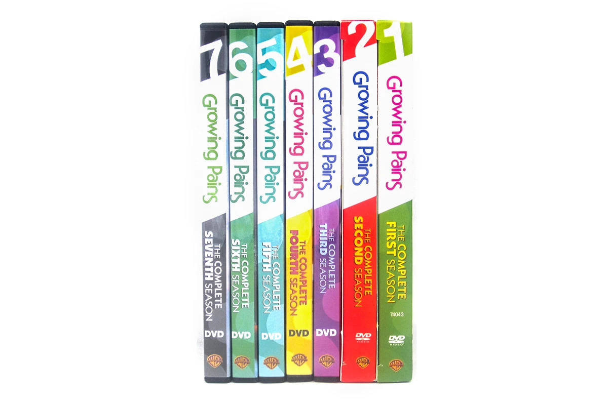 Growing Pains Season 1-7 The Complete Series 22 Discs Factory Wholesale DVD Movies TV Series Cartoon Region 1/Region2 Free Ship