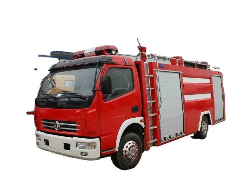 4x2 Dongfeng water foam powder tank fire engine truck factory directly sale price