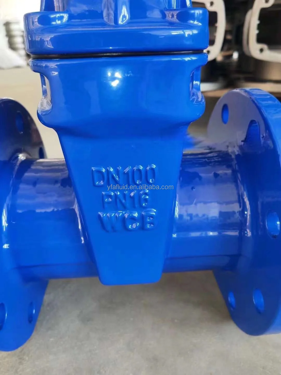 YFA Cast steel WCB Rising Stem Hard Sealing Wedge Flange Type Manual High Temperature Resistant Gate Valve