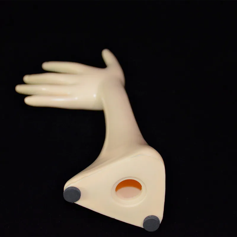 New fashion beautiful window display watch ring jewelry display female plastic mannequin hand with arms for glove