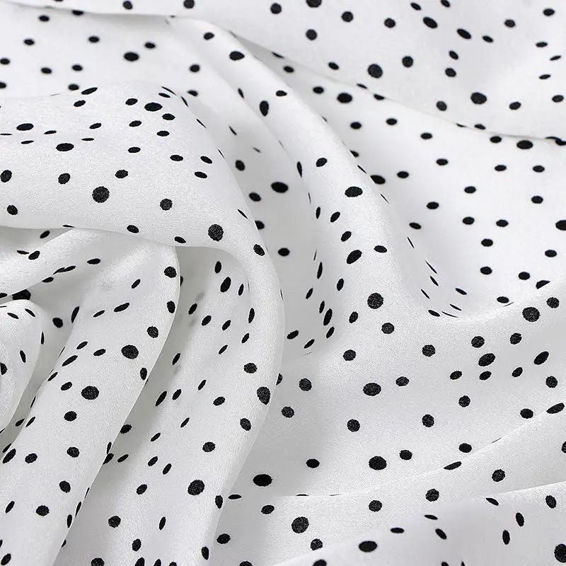 Factory Supplier Custom 75D*75D 100% Polyester Light Weight Printed Woven Chiffon Fabric For Women Clothing Dress