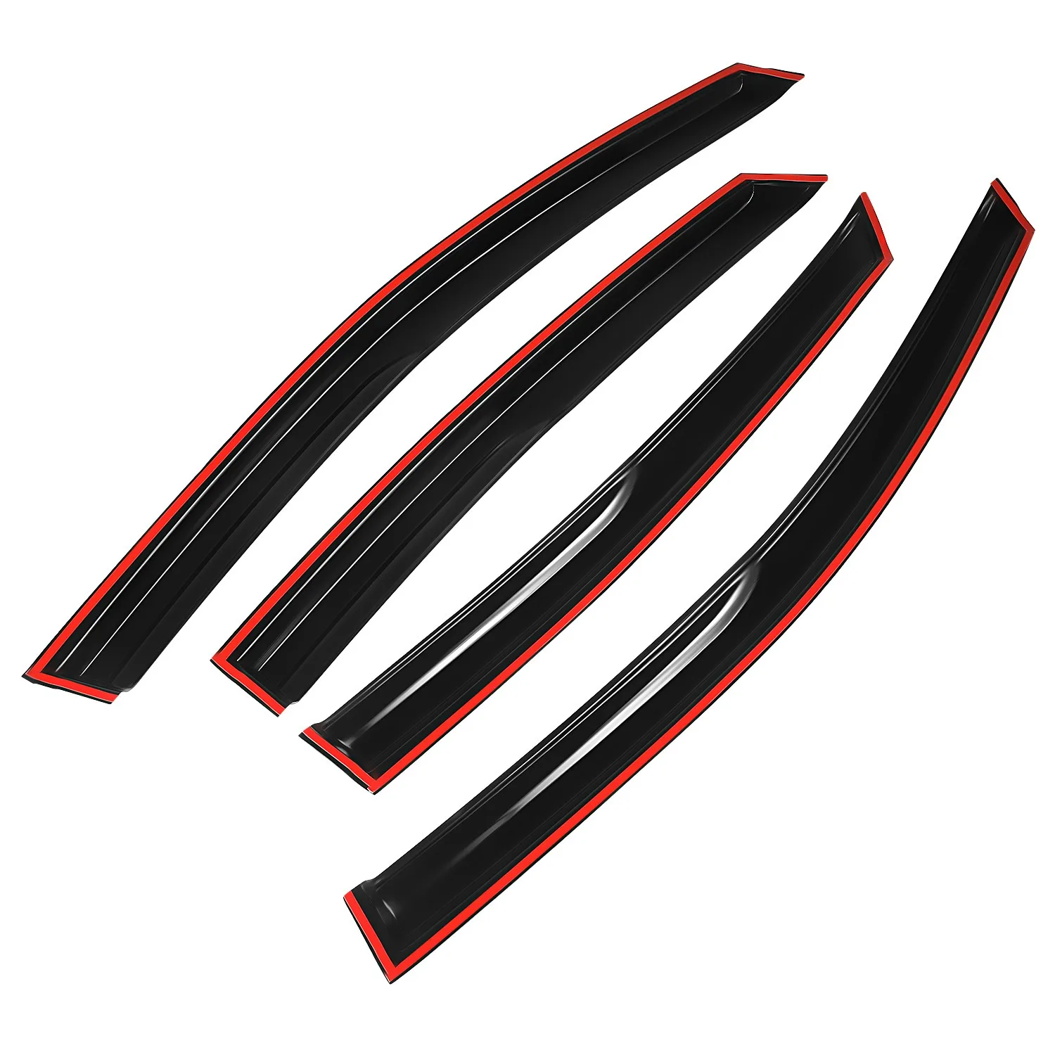Black Window Wind Deflector Door Rain Visor For Ford Fusion 2013-2016 2016 2017 2018 Accessories